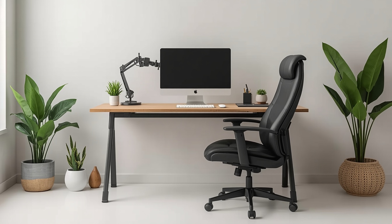 Capablesyincredi ergonomic desk setup example